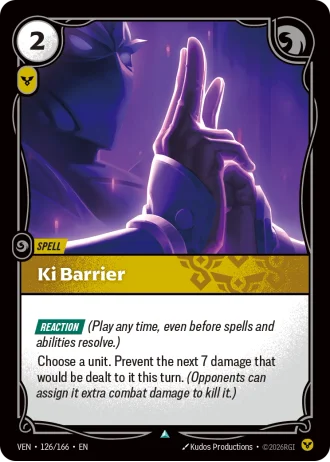 Ki Barrier #126/166 — Vendetta