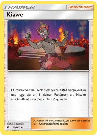 Kiawe #116/147 — Nacht in Flammen