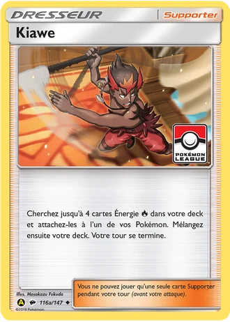 Kiawe #116a — Cartes alternatives A jaune