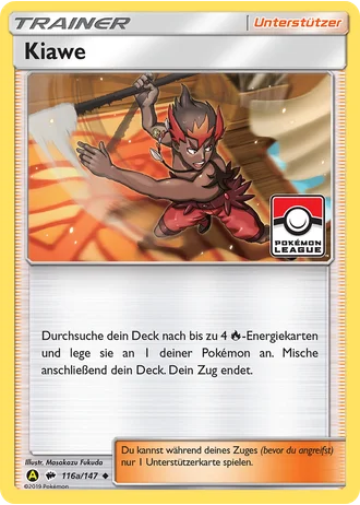 Kiawe #116a — Gelbes-A-Alternativkarten