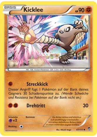 Kicklee #47/111 — Fliegende Fäuste