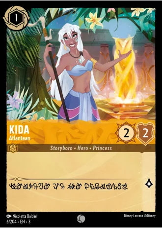 Kida - Atlantean #6/204 — Into the Inklands