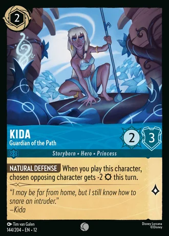 Kida - Guardian of the Path #144/257 — Wilds Unknown