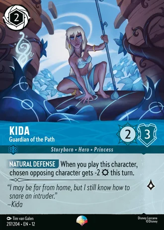 Kida - Guardian of the Path #217/257 — Wilds Unknown