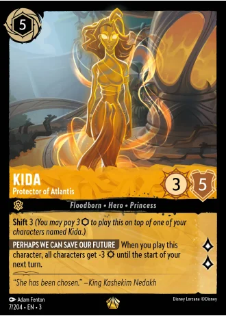 Kida - Protector of Atlantis #7/204 — Into the Inklands