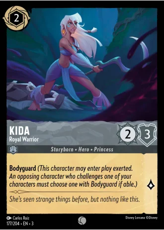Kida - Royal Warrior #177/204 — Into the Inklands