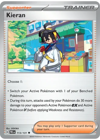 Kieran #113/131 — Prismatic Evolutions