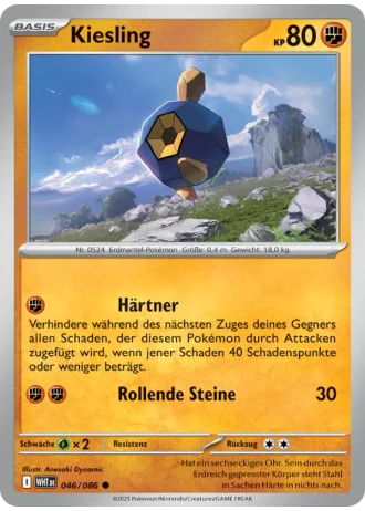 Kiesling #046/86 — Weiße Flammen