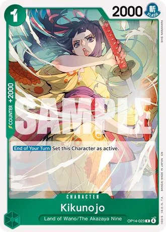 Kikunojo (OP14-023) — The Azure Sea's Seven (OP14-EB04)