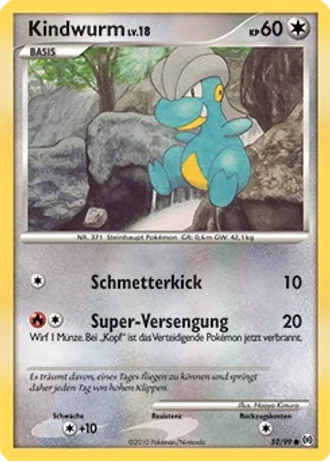 Kindwurm #52/99 — Arceus