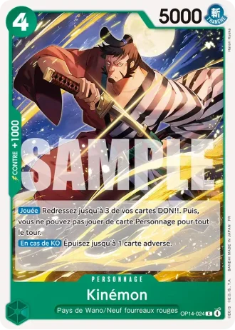 Kinémon (OP14-024) — Les Sept de la Mer d'Azur (OP14-EB04)
