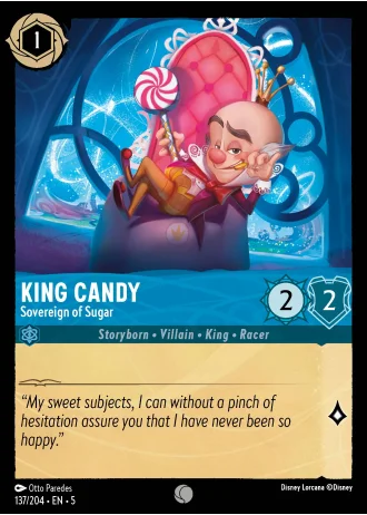 King Candy - Sovereign of Sugar #137/204 — Shimmering Skies