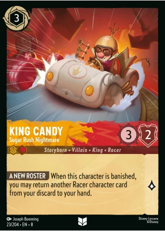 King Candy - Sugar Rush Nightmare #23/204 — Reign of Jafar