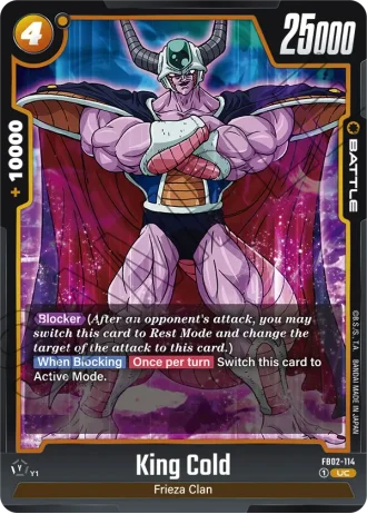 King Cold FB02-114 — Blazing Aura (FB02)