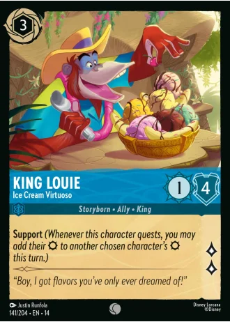 King Louie - Ice Cream Virtuoso #141/257 — Hyperia City