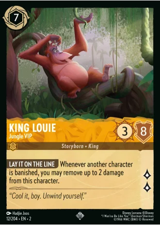 King Louie - Jungle VIP #12/204 — Rise of the Floodborn