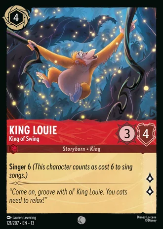 King Louie - King of Swing #121/261 — Attack of the Vine!