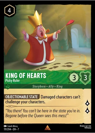 King of Hearts - Picky Ruler #111/204 — Archazia's Island