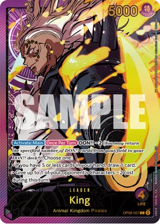 King (OP08-057) (Special Rare) — Anime 25th Collection (EB02)