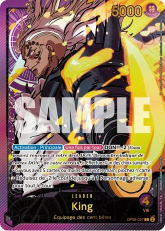 King (OP08-057) (Special Rare) — Anime 25th Collection (EB02)