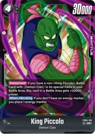 King Piccolo FB06-109 — Rivals Clash (FB06)