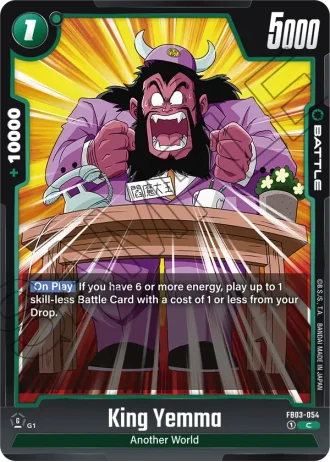 King Yemma  FB03-054 — Raging Roar (FB03)