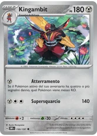 Kingambit #150 — Ossidiana Infuocata