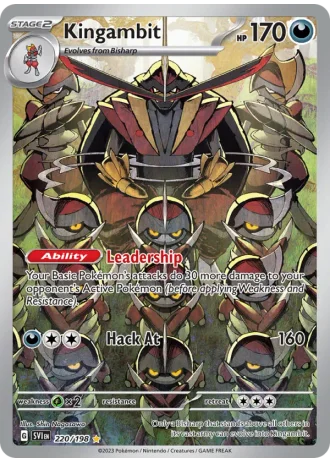 Kingambit #220/198 — Scarlet & Violet