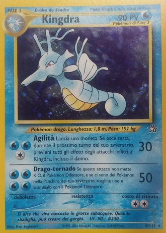 Kingdra (1ª Edizione) #8/111 — Neo Genesis (1ª Edizione)