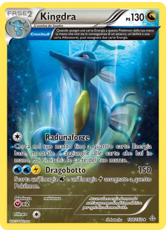 Kingdra #108/160 — Scontro Primordiale