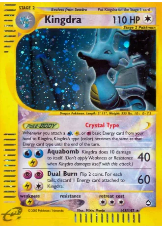 Kingdra #148 — Aquapolis