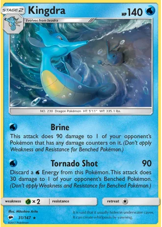 Kingdra #31 — Burning Shadows