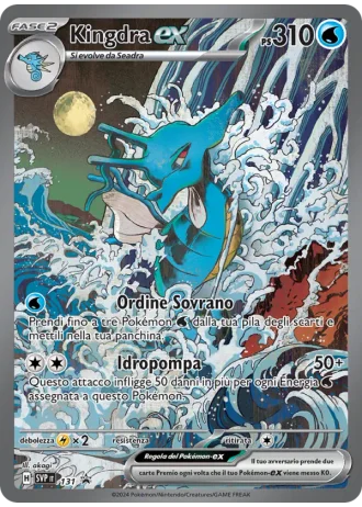 Kingdra ex #131 — Scarlatto e Violetto Promos