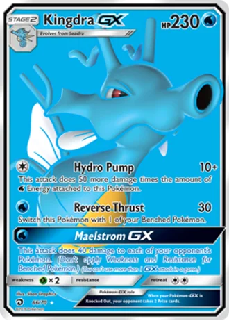 Kingdra GX #66/70 — Trionfo Dei Draghi