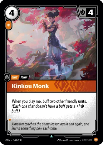 Kinkou Monk #141/298 — Origins