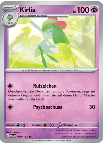 Kirlia #059/132 — Mega-Entwicklung