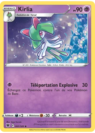 Kirlia #061/189 — Astres Radieux