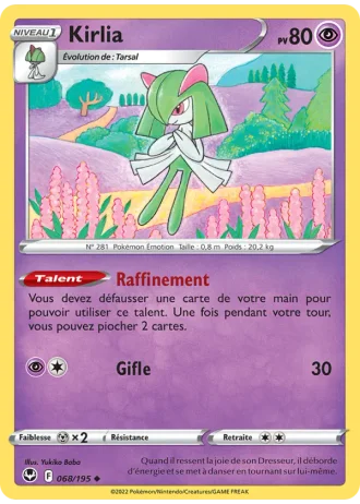Kirlia #068/195 — Tempête Argentée