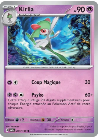 Kirlia #085/198 — Écarlate et Violet