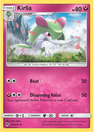 Kirlia #140/214 — Lost Thunder
