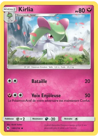 Kirlia #140/214 — Tonnerre Perdu