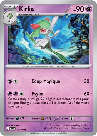 Kirlia #15 — Collection McDonald's 2023