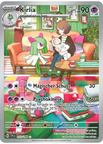 Kirlia #212/198 — Karmesin & Purpur
