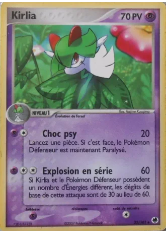 Kirlia #32/101 — EX Île des Dragons