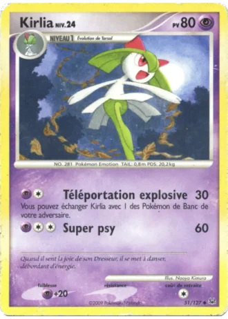 Kirlia #51/127 — Platine