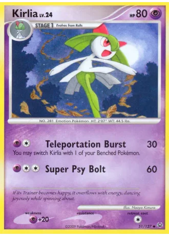 Kirlia #51/79 — World Championships 2010