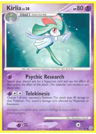 Kirlia #53/132 — Prodigi Segreti