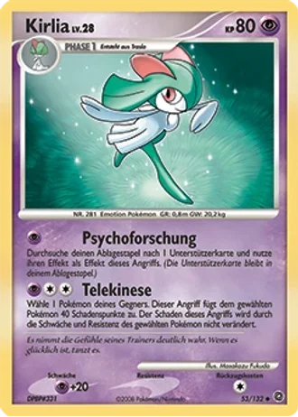 Kirlia #53/132 — Rätselhafte Wunder