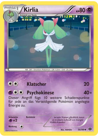 Kirlia #56/99 — Kommende Schicksale