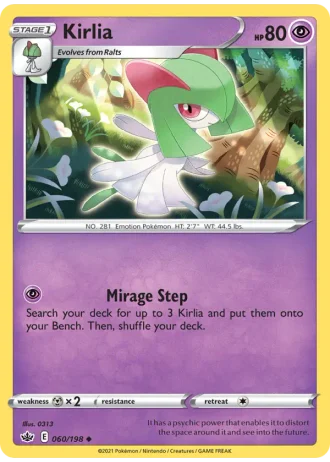 Kirlia #60/198 — Chilling Reign